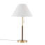 Lampe de table à chaîne deux tons