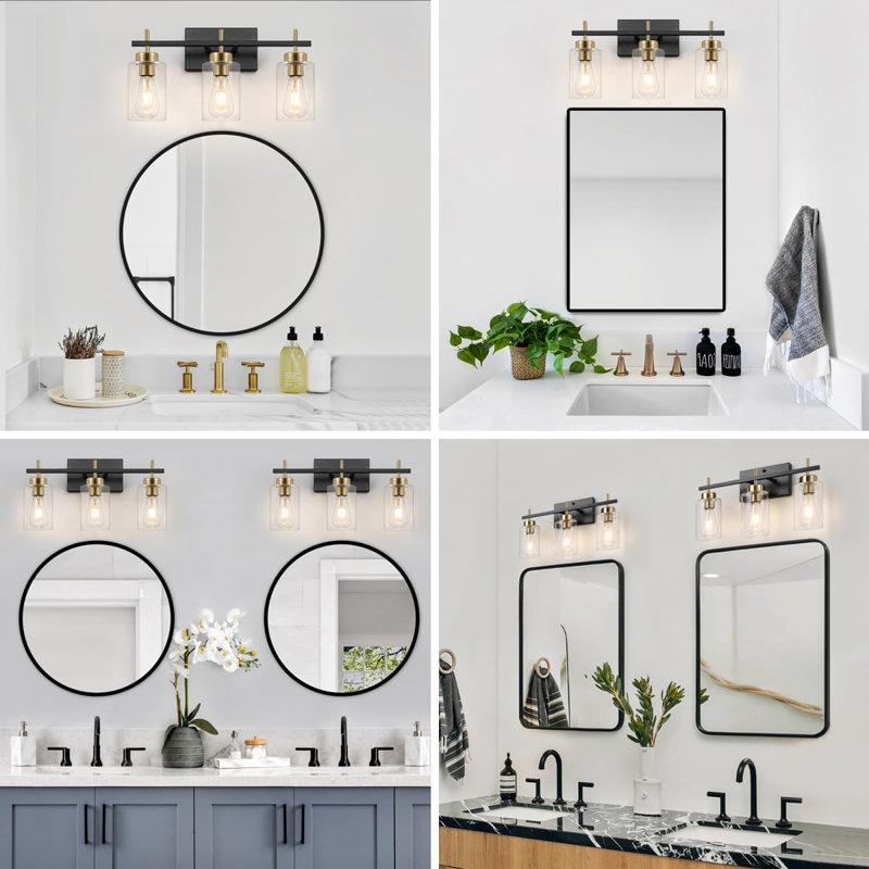 Éclairage pour meuble-lavabo 3 lumières Hoddesdon