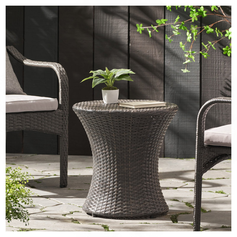 HOURGLASS TABLE (NO GLASS TOP)