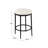 Ebern Designs Upholstered Metal Barstool-84595514