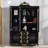European style large storage bookcase