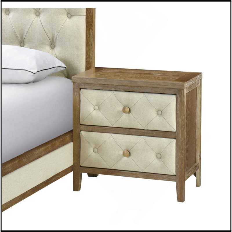 Magnifique table de chevet 1Pc, Noyer