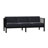 Jax 76.5'' Wide Iron Patio Sofa with Cushions-26119174-42724305