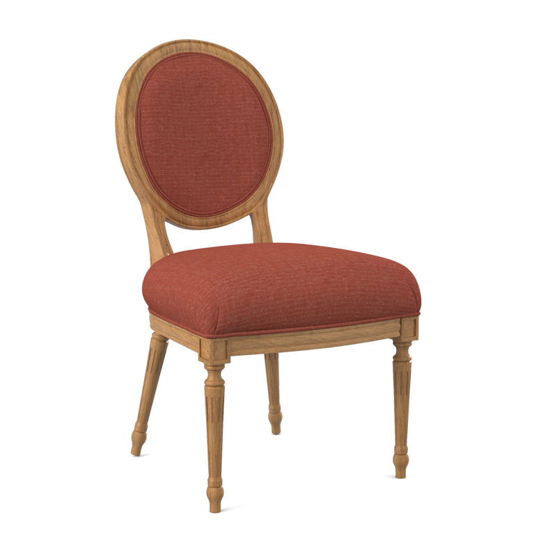 Dauphin Dining Chair, Amber, Filigree Ivory