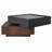 Versatile Rotating Coffee Table with Drawers and Sturdy Construction