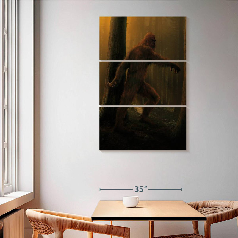Kelan Bigfoot, 65" H x 42" W