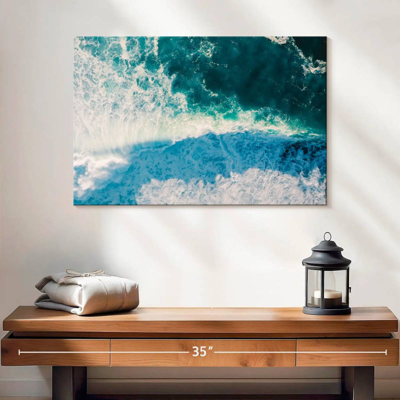 Gillard Sea Waves, H 16 po x l 24 po