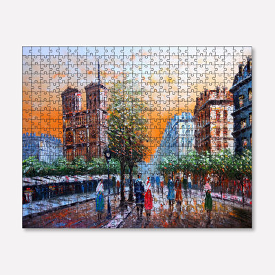 500 pièces en carton, 100% carton, 500 pièces, 18,9 x 13,4 pouces | Taille de la boîte: 13,2 po x 9,1 po x 2,0 po | Parfait pour le plaisir et la détente en famille, pièces durables de haute qualité pour un assemblage facile, cadeau idéal pour les amateurs de casse-tête