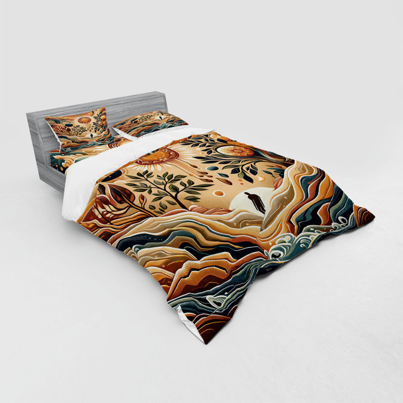 Polyester Not Solid Color Duvet Cover, California King Duvet Cover + 3 Additional Pieces