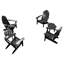 Chaise Adirondack en plastique avec table Anette-611446064