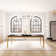 Alvine Solid Wood Base Dining Table