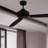 Ohare 58'' Ceiling Fan in Matte Black-910488563
