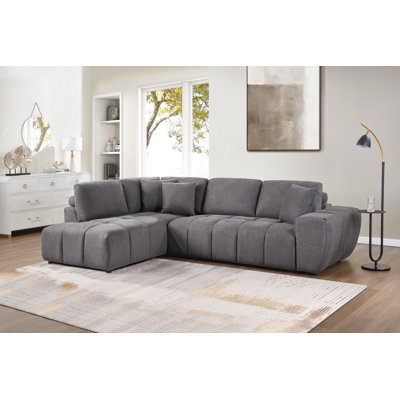 Canapé modulaire Anna gris