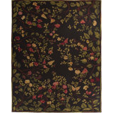 Wool Floral Area Rug