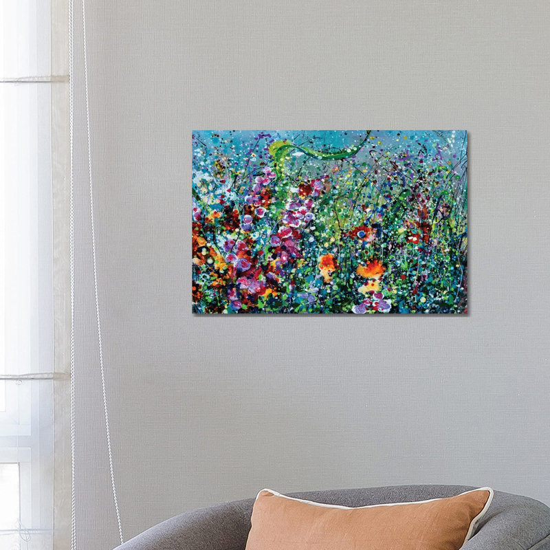 «Whimsical Spring» par Olena Art, reproduction d'art sur toile tendue, H 18 po x l 26 po x P 1,5 po