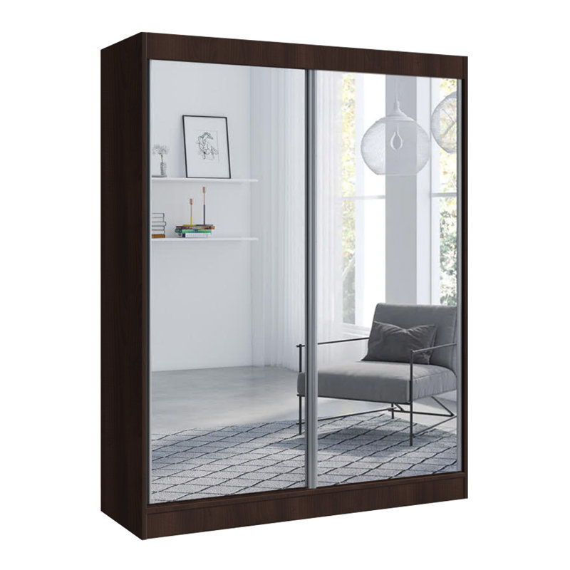 Armoire Jelinek 59 "avec tablettes réglables, tringle, Blanc, H 80 po x l 47 po x P 25,5 po