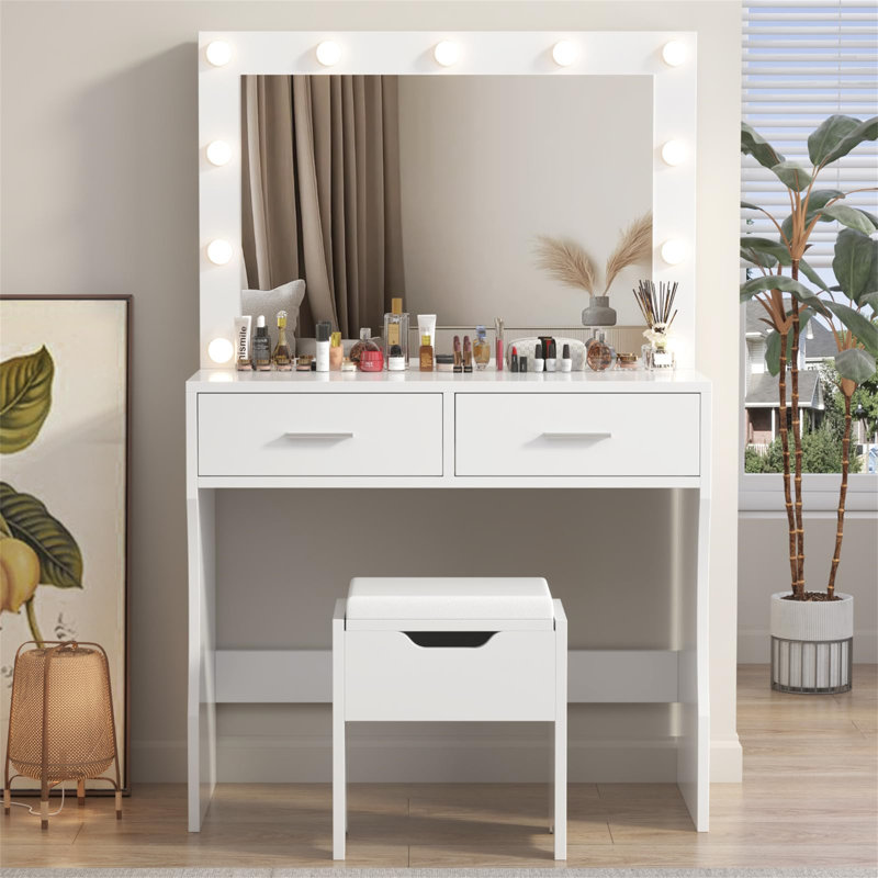 Dressing Table with Mirror