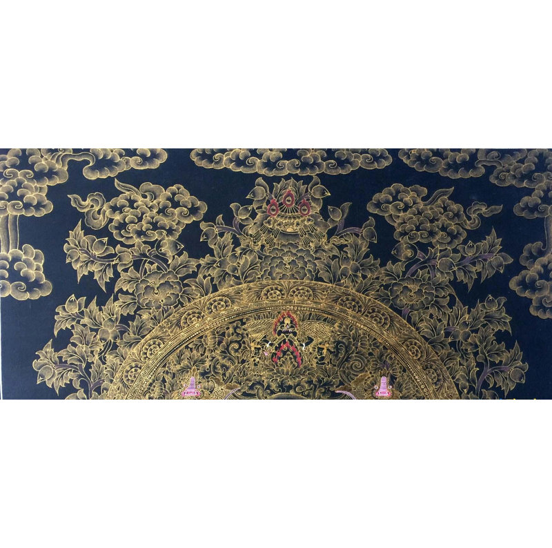 Buddha Thangka (Brocadeless Thangka)