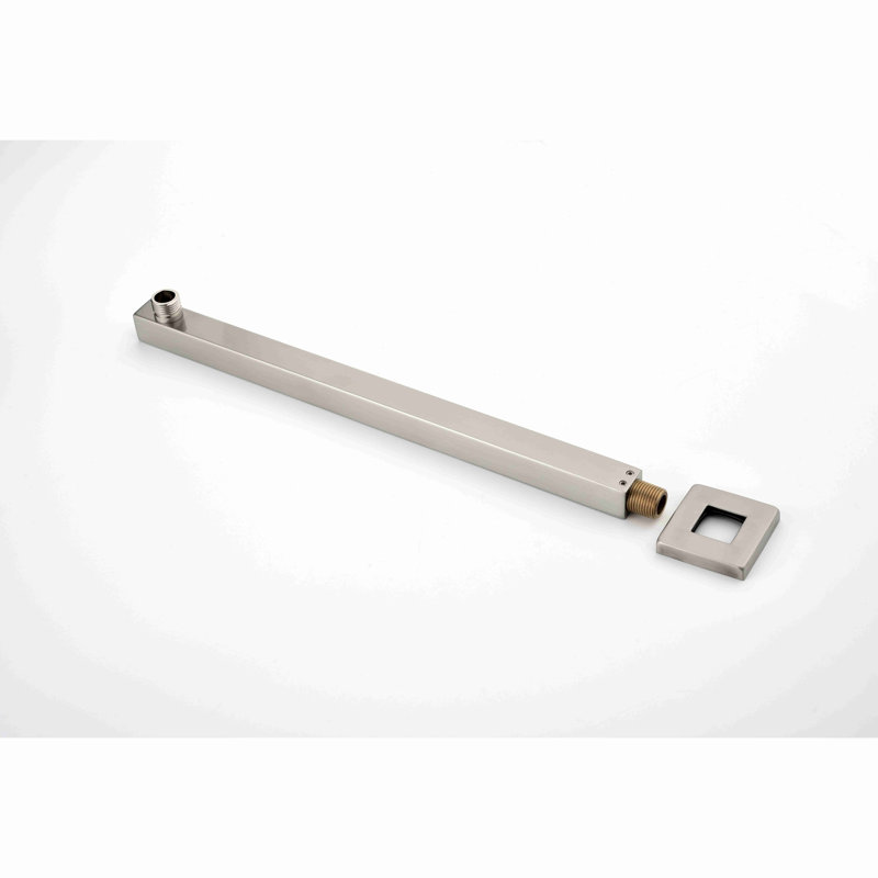 12 Inch Square Rain Shower Head With Handheld Showerhead (Without Control Valve)