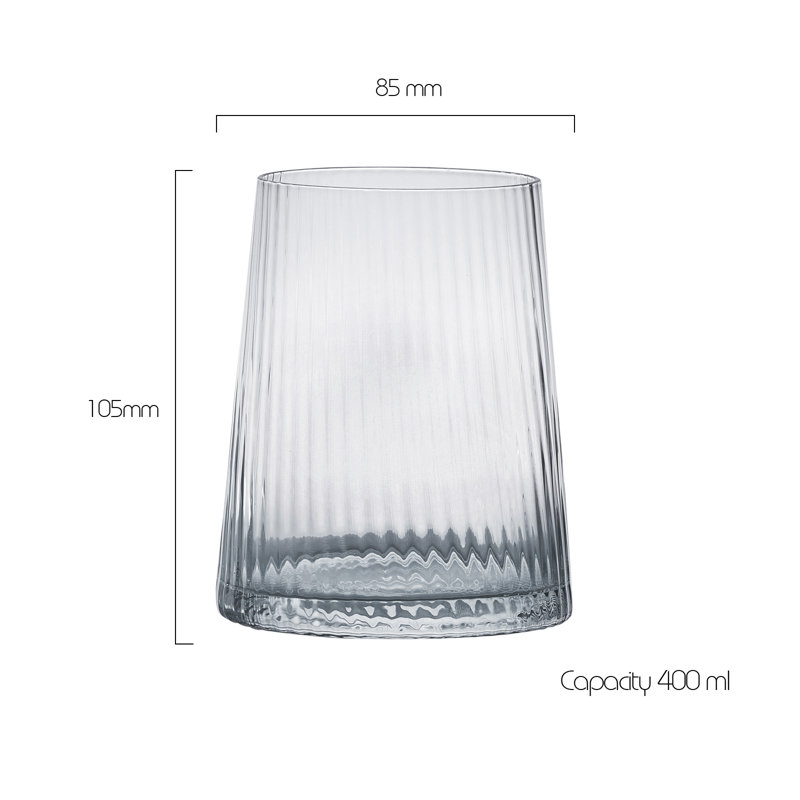 Empire DOF Tumblers, Clear