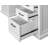 Elsabeth 68'' W Rectangular Standard Desk and Hutch
