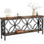 Table basse, canapé industriel, console à 2 niveaux-1046802718