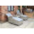WENTWORTH 5pc Deluxe Gas Reclining chair set : 2 Gas operated recliners 1 x coffee table + 2 stools