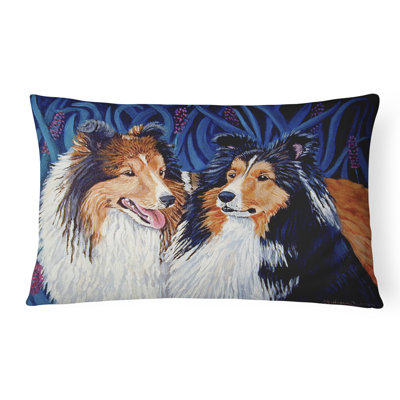 Coussin décoratif intérieur/extérieur sheltie
