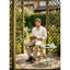Metal Outdoor Side Table , 45cm W 45cm D