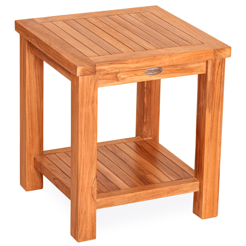 Florence 16'' W Wood Shower Bench