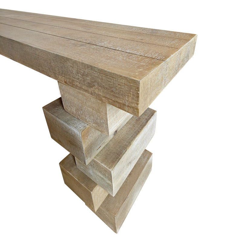 78" Wood Console Table