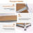 Bilyue 35.4 " W Shelving Unit