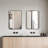 24X32 Inch  Metal Framed Rectangular Bathrrom Mirror For Wall