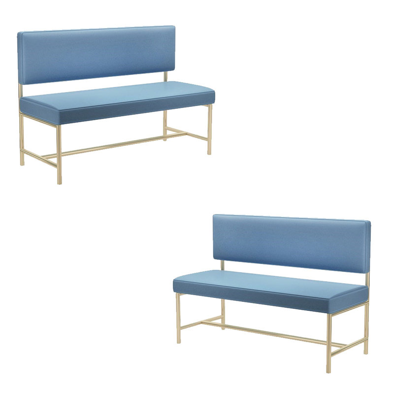 Devendri 47.2'' Faux Leather Loveseat