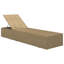 Chaise longue simple inclinable avec coussins 78 po Nidhin-212087141-212087140