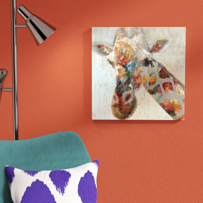 " Paint Splash Giraffe " by Nan