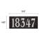 Woodgrain Mid-Century Rectangle Plaque, Standard Wall 1-line-94345454-94413653