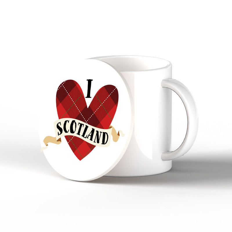 Ceramic Round 1 Piece Coaster