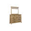 Commode 9 tiroirs - Finition caramel