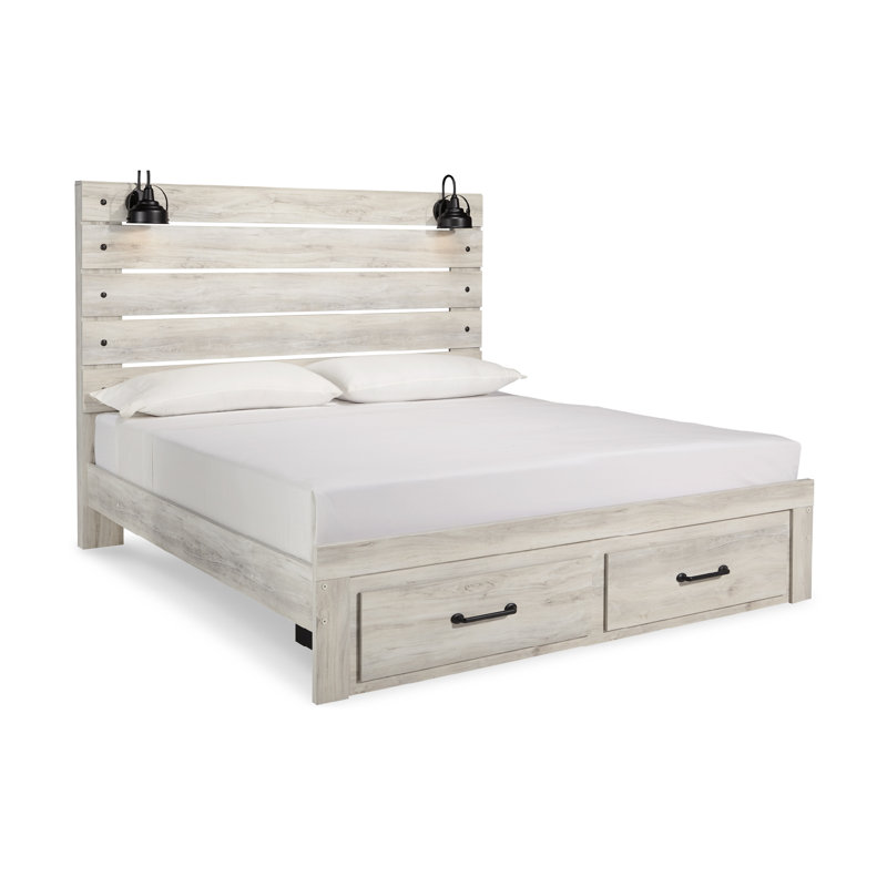 Kalayiah Slat Storage Bed, King