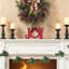 Noël «Joy» en bois 