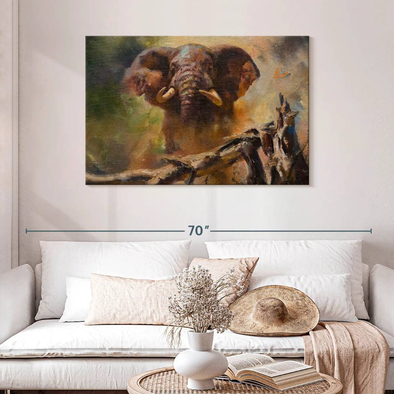 Brampt Elephant's Dream, 30" H x 45" W