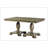 Gray Oak Finish Dining Table