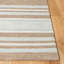 Tapis rayé en laine et coton touffeté à la main Master-831485374
