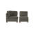 MODULAR SET - 2PC In Gray