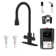 4 in 1 Kitchen Faucet Kit with Heating Tank, Water Filter and Sink Accessories