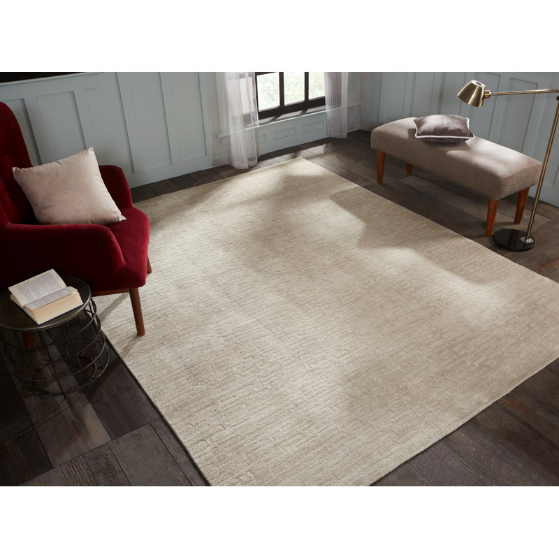 Higham Area Rug in Beige, Rectangle 5'6" x 8'6"
