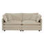 Canapé moderne, canapé modulaire à assise très profonde 3 pièces pour salon, canapé surdimensionné, canapé 3 places, causeuse et canapé simple chenille-1247566268