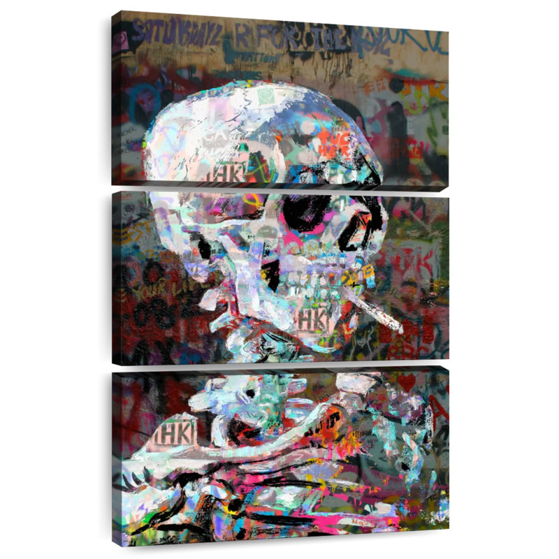 Graffiti Kerner, H 74 po x l 48 po