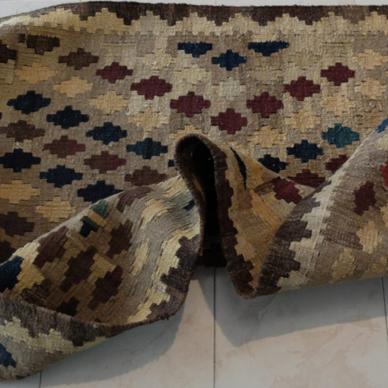 Hoelscher Ikat Hand Woven 100cm X 180cm Area Rug